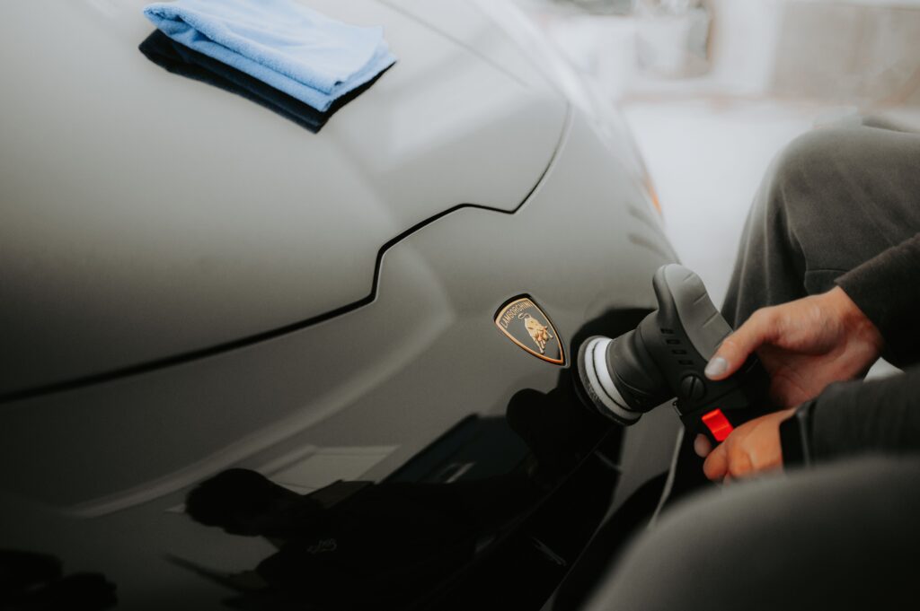 how paint correction removes swirl marks and scratches